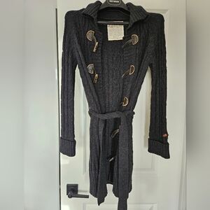 Roots sweater cardigan